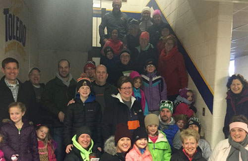 Savage Team Participates in a Snowy Walk for MS