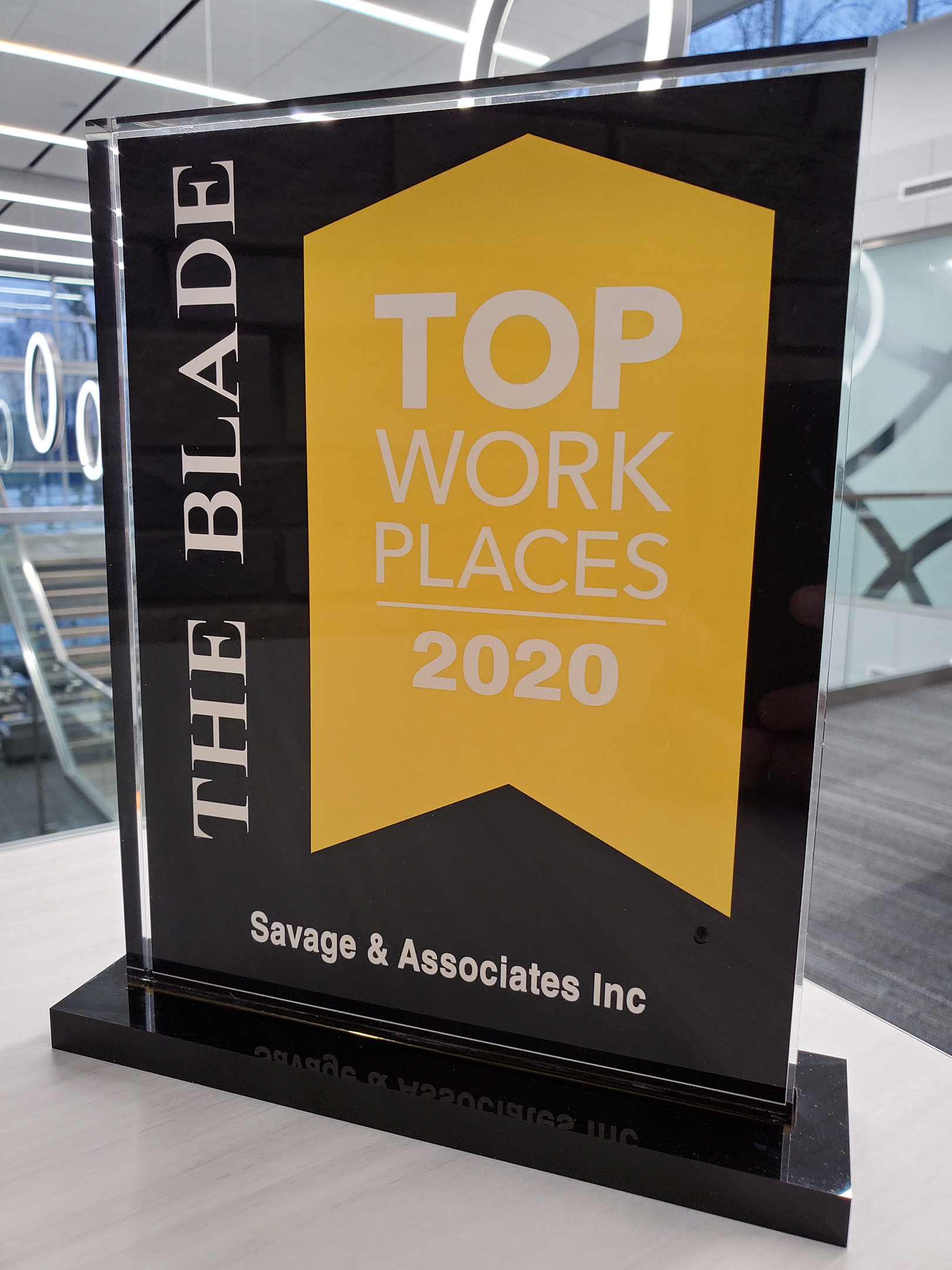 Savage and Associates named a 2020 top workplace